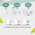 Farlin Macano 2-in-1 Single Electric Breast Pump AA-12002-W www.purejoy.pk