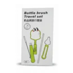 portable feeding bottle brush set 6in1