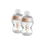 Buy Tommee Tippee Natural Start Decorated Feeder 260ml 2PK - Pink 427017 online at best price in Pakistan